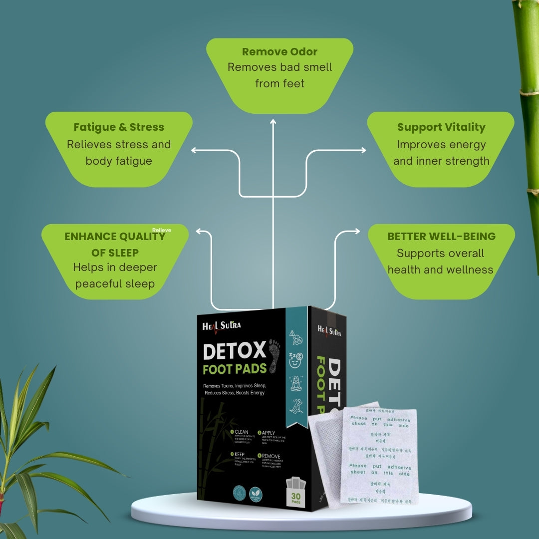 Detox Foot Pads - Best Diabetes Relief Patch For Your Health